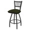 Holland Bar Stool Co 30" Swivel Bar Stool, Pewter Finish, Canter Pine Seat X810 - alternate 1
